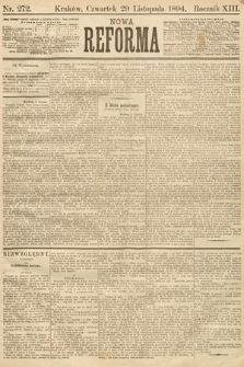 Nowa Reforma. 1894, nr 272