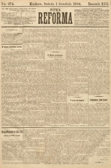 Nowa Reforma. 1894, nr 274