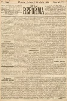 Nowa Reforma. 1894, nr 280
