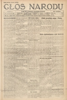 Głos Narodu. 1923, nr 22