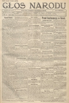 Głos Narodu. 1922, nr 15
