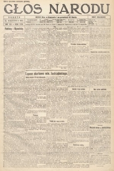 Głos Narodu. 1922, nr 215