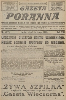 Gazeta Poranna. 1922, nr 6257