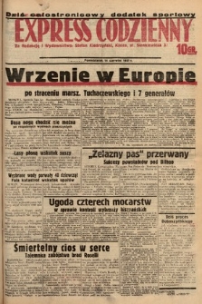 Kielecki Express Codzienny. 1937, [nr 121]
