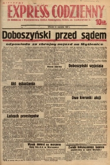 Kielecki Express Codzienny. 1937, [nr 122]