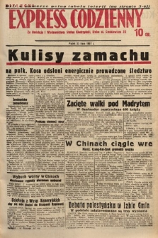 Kielecki Express Codzienny. 1937, [nr 160]