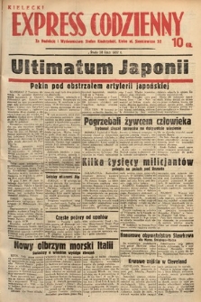 Kielecki Express Codzienny. 1937, [nr 165]