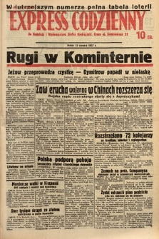 Kielecki Express Codzienny. 1937, [nr 181]