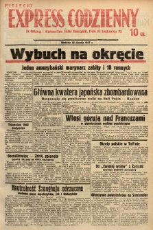 Kielecki Express Codzienny. 1937, [nr 190]