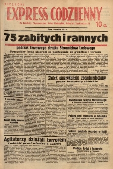 Kielecki Express Codzienny. 1937, [nr 200]