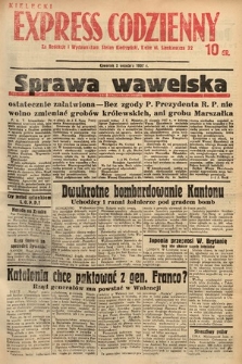 Kielecki Express Codzienny. 1937, [nr 201]