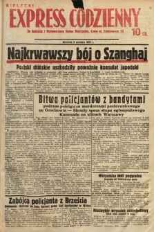 Kielecki Express Codzienny. 1937, [nr 204]