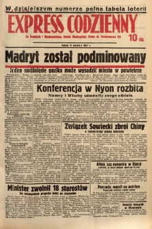 Kielecki Express Codzienny. 1937, [nr 210]