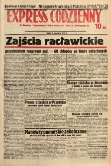 Kielecki Express Codzienny. 1937, [nr 214]