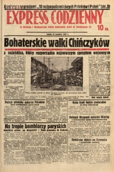 Kielecki Express Codzienny. 1937, [nr 217]