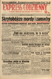 Kielecki Express Codzienny. 1937, [nr 218]