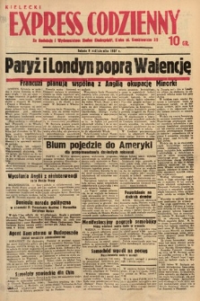 Kielecki Express Codzienny. 1937, [nr 238]