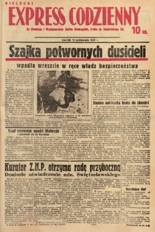 Kielecki Express Codzienny. 1937, [nr 243]