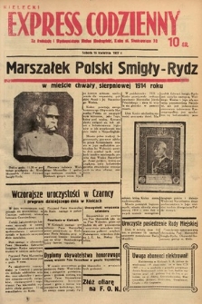 Kielecki Express Codzienny. 1937, [nr 245]