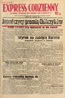 Kielecki Express Codzienny. 1937, [nr 257]