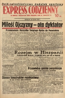 Kielecki Express Codzienny. 1937, [nr 282]