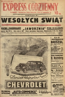 Kielecki Express Codzienny. 1937, [nr 313]