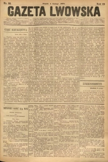Gazeta Lwowska. 1878, nr 32