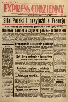 Kielecki Express Codzienny. 1939, nr 159