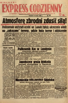 Kielecki Express Codzienny. 1939, nr 163