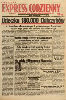 Kielecki Express Codzienny. 1939, nr 171