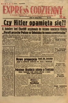 Kielecki Express Codzienny. 1939, nr 178