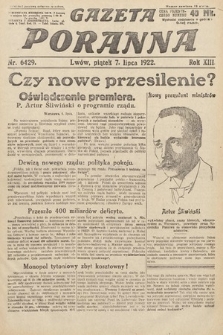 Gazeta Poranna. 1922, nr 6429