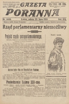 Gazeta Poranna. 1922, nr 6448