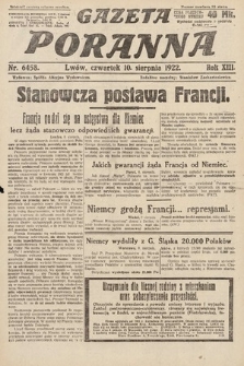 Gazeta Poranna. 1922, nr 6458