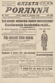 Gazeta Poranna. 1922, nr 6459
