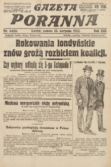 Gazeta Poranna. 1922, nr 6460