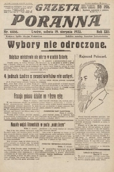 Gazeta Poranna. 1922, nr 6466