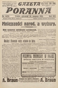 Gazeta Poranna. 1922, nr 6470