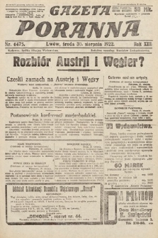 Gazeta Poranna. 1922, nr 6475