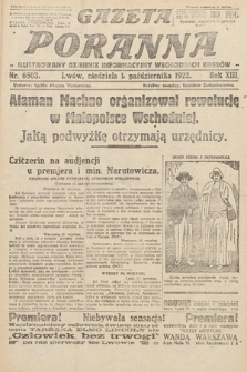 Gazeta Poranna : ilustrowany dziennik informacyjny wschodnich kresów Polski. 1922, nr 6503