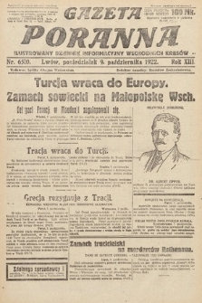 Gazeta Poranna : ilustrowany dziennik informacyjny wschodnich kresów Polski. 1922, nr 6510