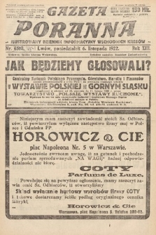 Gazeta Poranna : ilustrowany dziennik informacyjny wschodnich kresów Polski. 1922, nr 6530