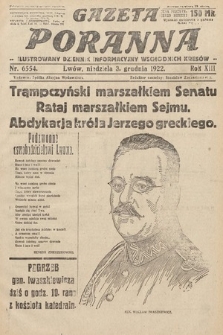 Gazeta Poranna : ilustrowany dziennik informacyjny wschodnich kresów Polski. 1922, nr 6554