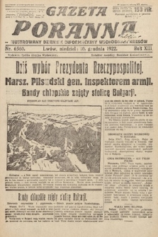 Gazeta Poranna : ilustrowany dziennik informacyjny wschodnich kresów Polski. 1922, nr 6560