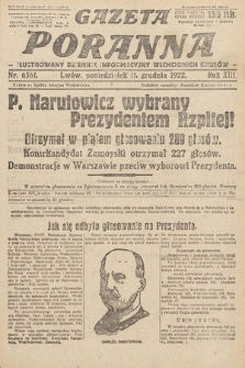 Gazeta Poranna : ilustrowany dziennik informacyjny wschodnich kresów Polski. 1922, nr 6561