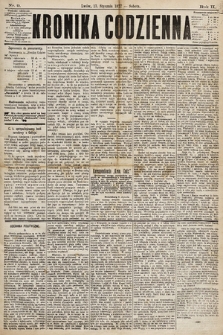 Kronika Codzienna. 1877, nr 9