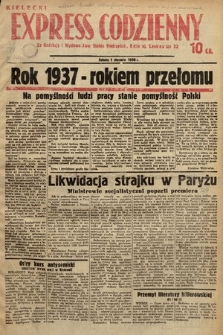 Kielecki Express Codzienny. 1938, nr 1