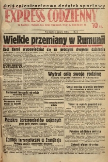 Kielecki Express Codzienny. 1938, nr 3