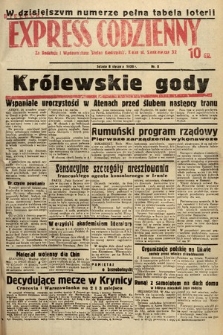 Kielecki Express Codzienny. 1938, nr 8