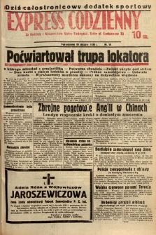 Kielecki Express Codzienny. 1938, nr 10